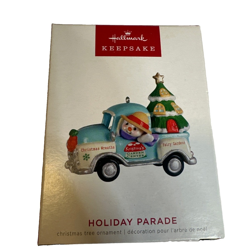 Hallmark Keepsake Ornament 2022, 4th In The Holiday Parade Garden Center Truck